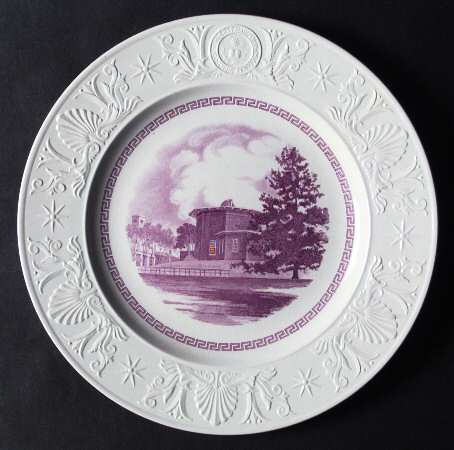 Amherst College Mulberry Dinner Plate