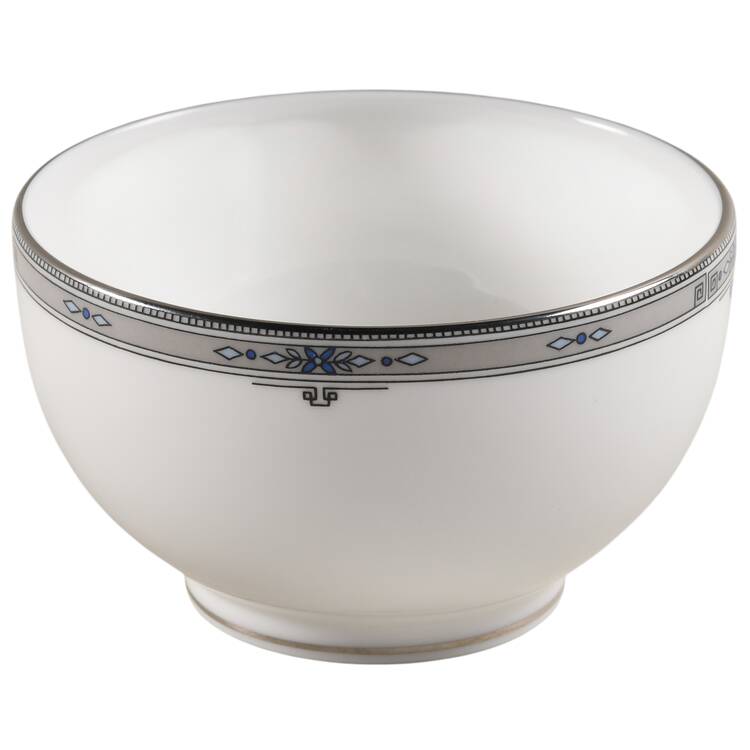 Amherst (Platinum Trim) Rice Bowl