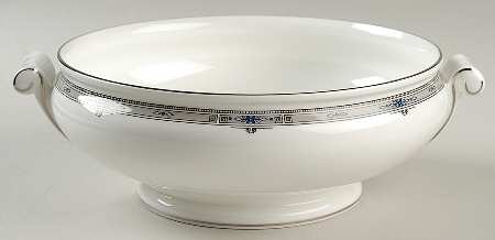 Amherst (Platinum Trim) Round Vegetable No Lid