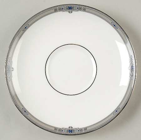 Amherst (Platinum Trim) Saucer for Cream Soup Bowl