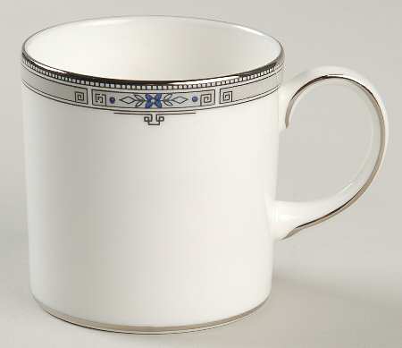 Amherst (Platinum Trim) Can Shape Demitasse Cup