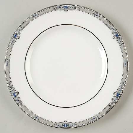 Amherst (Platinum Trim) Dessert/Pie Plate