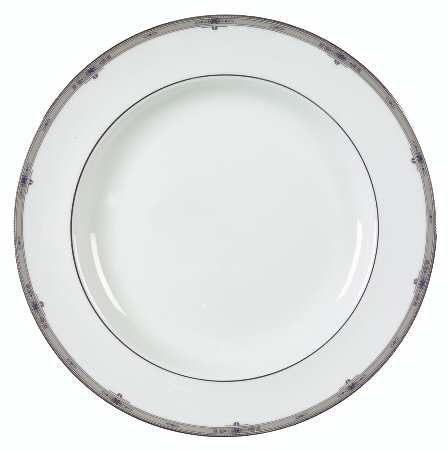 Amherst (Platinum Trim) 13" Chop Plate (Round Platter)
