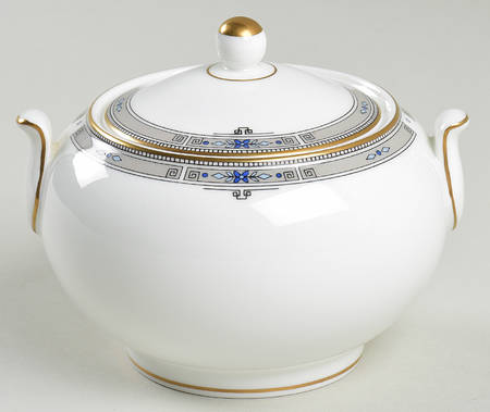 Amherst (Gold Trim) 146 Shape Sugar Bowl & Lid