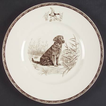 The American Sporting Dog Plates (Earthenware) Dinner Plate