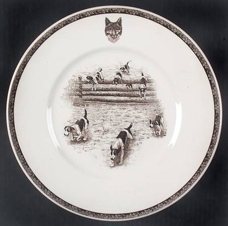 The American Sporting Dog Plates (Earthenware) Dinner Plate