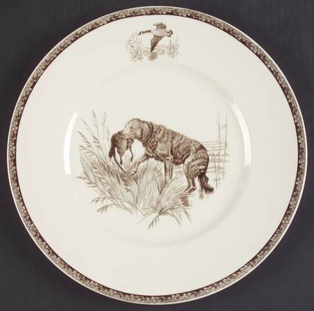 The American Sporting Dog Plates (Earthenware) Dinner Plate