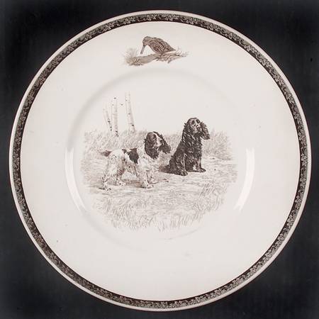 The American Sporting Dog Plates (Earthenware) Dinner Plate