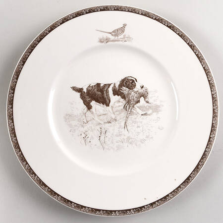 The American Sporting Dog Plates (Earthenware) Dinner Plate