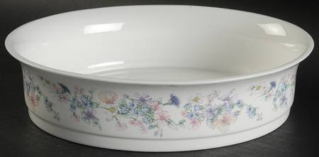 Angela 9" Oval Vegetable Bowl