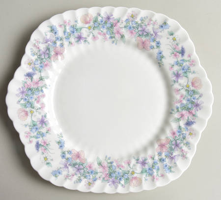 Angela Square Handled Cake Plate