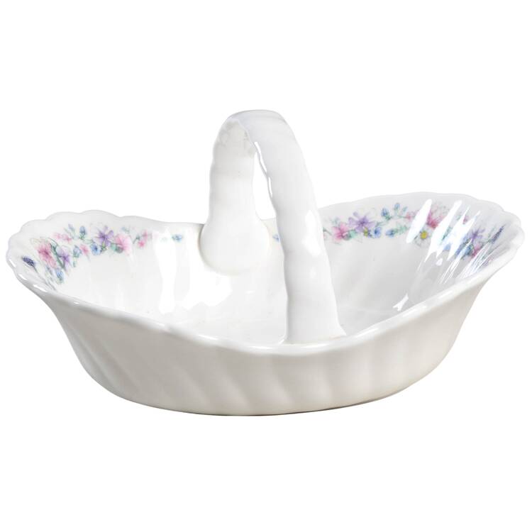 Angela 5" Handled Canterbury Basket