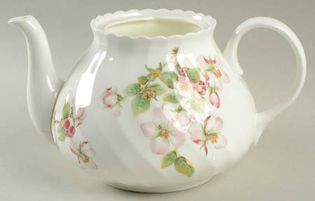 Apple Blossom Teapot No Lid