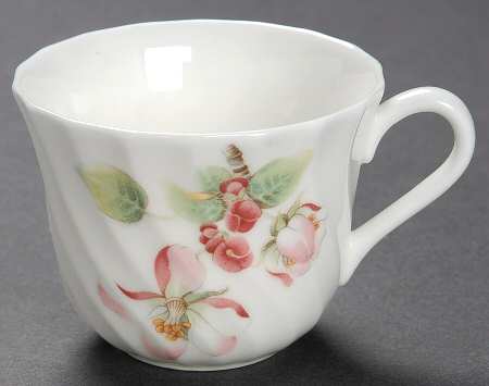Apple Blossom Flat Demitasse Cup