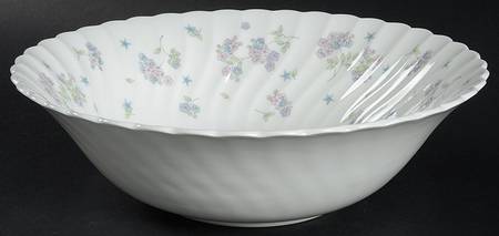 April Flowers 10" Round Vegetable Bowl