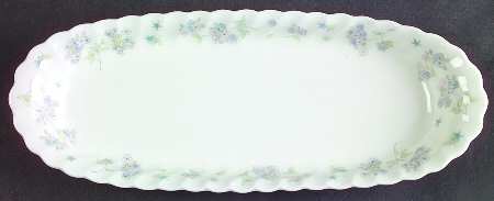 April Flowers Mint Tray