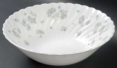 April Flowers 8" Round Vegetable Bowl