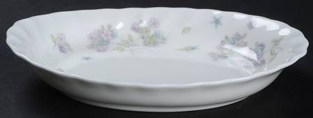 April Flowers Oblong Templeton Tray