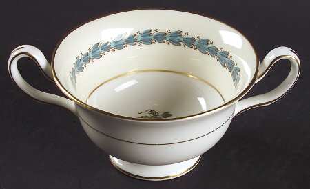 Appledore Flat Cream Soup Bowl