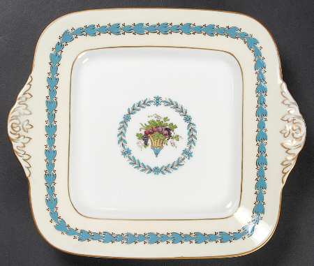 Appledore Handled Cake Plate