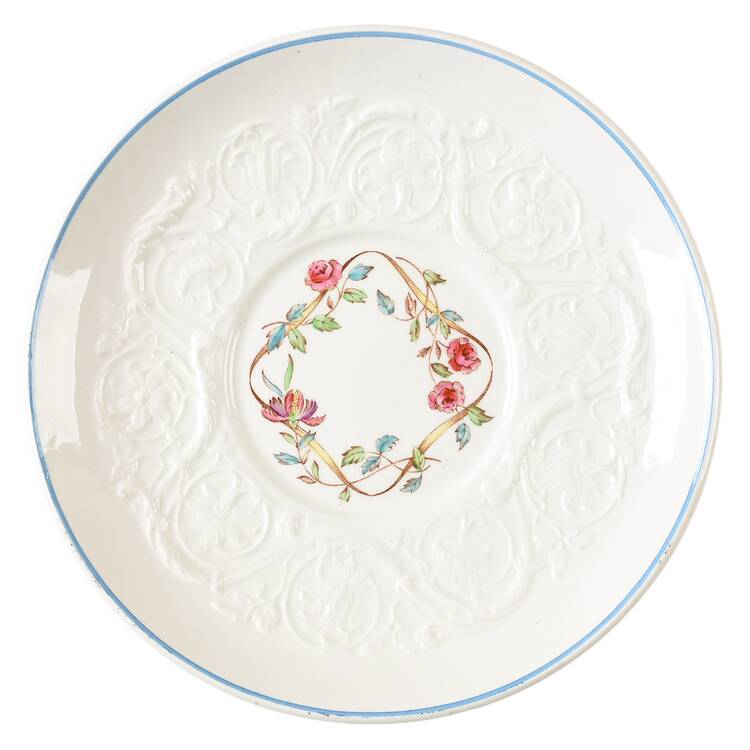 Argyle Saucer for Cream Soup Bowl