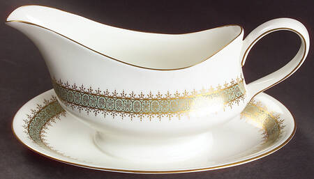 Argyll Gravy Boat with Attached Underplate