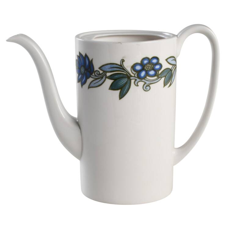 Art Nouveau Blue Coffee Pot No Lid
