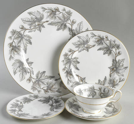 Ashford Grey 5 Piece Place Setting