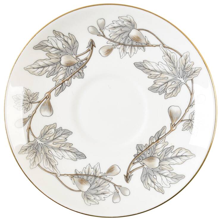 Ashford Grey Saucer for Footed Cup