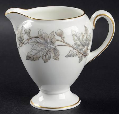 Ashford Grey Globe Shape Creamer