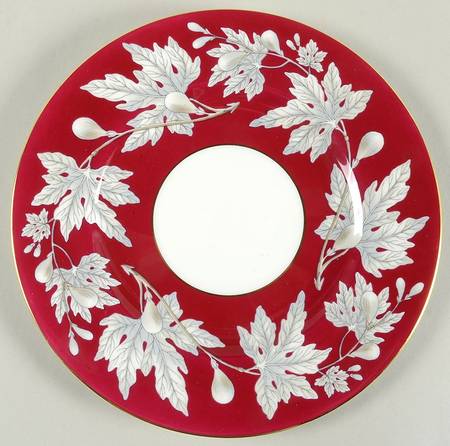 Ashford Red Luncheon Plate