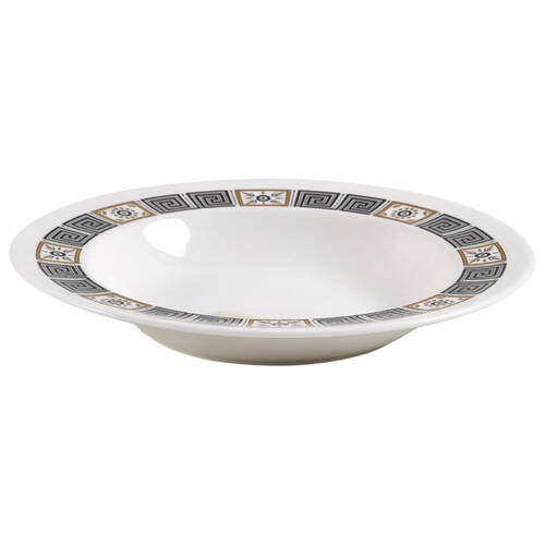 Asia Black Rim Soup Bowl