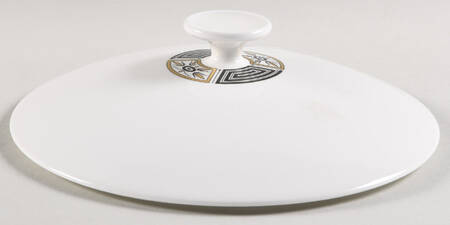 Asia Black Lid for Round Vegetable