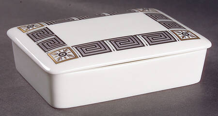 Asia Black Cigarette Box & Lid