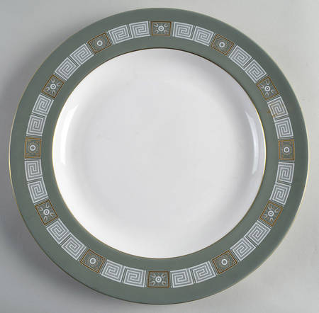 Asia Green 13" Chop Plate (Round Platter)