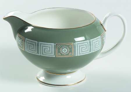 Asia Green Leigh Shape Creamer