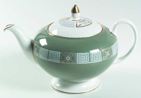 Asia Green Teapot & Lid