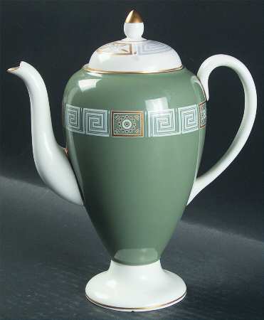Asia Green Mini Coffee Pot & Lid