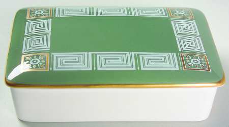 Asia Green Cigarette Box & Lid