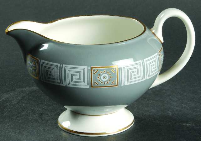 Asia Gray Leigh Shape Creamer