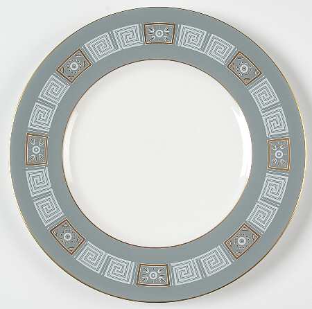 Asia Gray Luncheon Plate