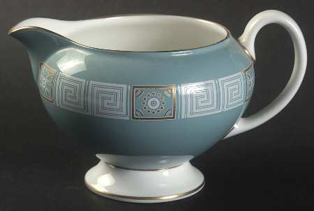 Asia Turquoise Leigh Shape Creamer