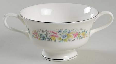 Aspen Footed Cream Soup Bowl