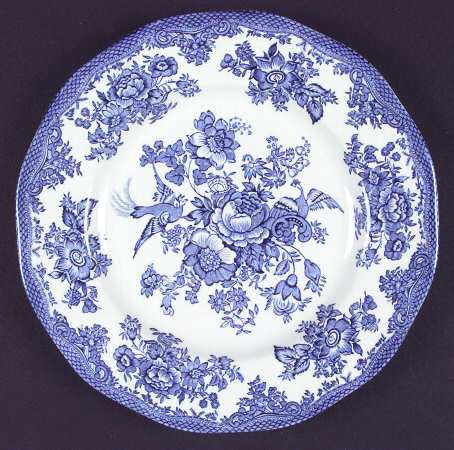 Asiatic Pheasant Blue by Wedgwood