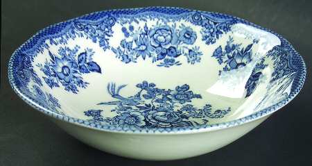 Asiatic Pheasant Blue Coupe Cereal Bowl