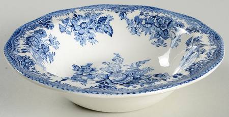 Asiatic Pheasant Blue Fruit/Dessert (Sauce) Bowl