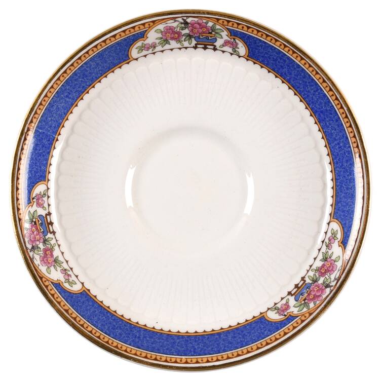 Astor (Flowers On Border, Older) Saucer