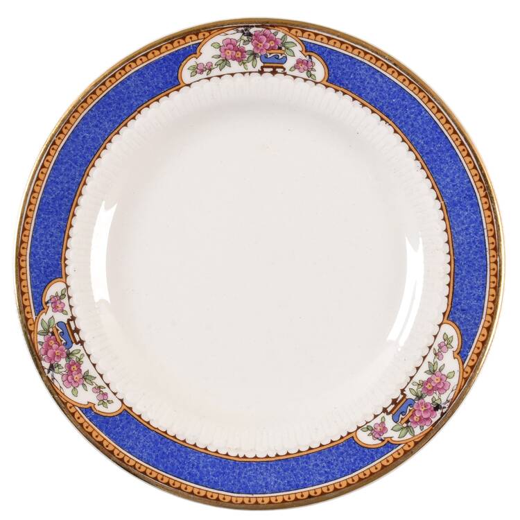 Astor (Flowers On Border, Older) Bread & Butter Plate