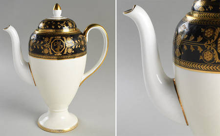 Astbury Black Coffee Pot & Lid