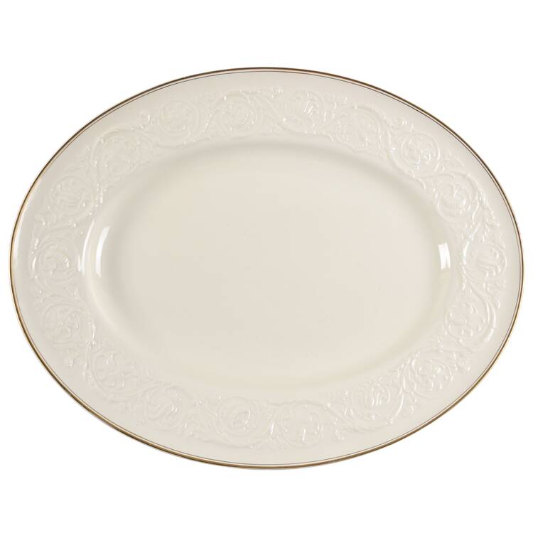 Athenian Gold 18" Oval Serving Platter